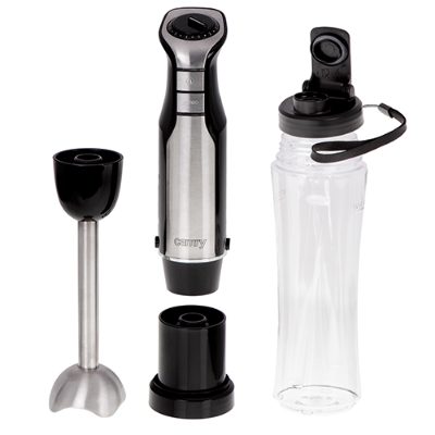 Hand Blender, CR 4615, 400 W, Number of speeds 6, Turbo mode, Black/Stainless steel