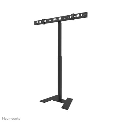 Neomounts Floor stand, AV80-500BL Videobar, Height adjustment, Depth adjustment, 43-110 ", Maximum weight (capacity) 10 kg, Black