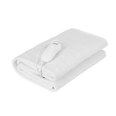 Electirc heating under-blanket, MS 7419, Number of heating levels 4, Number of persons 1, Washable, Remote control, Polyester, 60 W, White