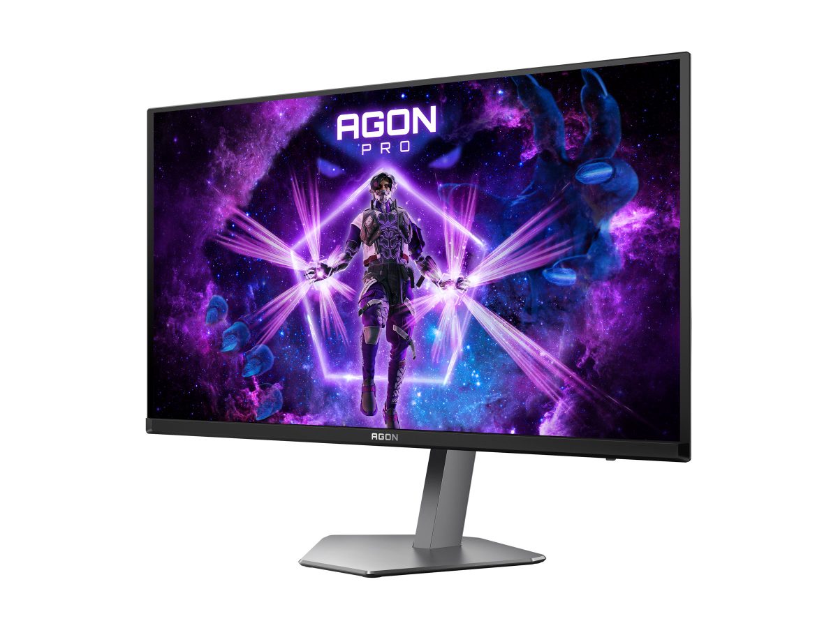 AG276QKD2, 27 ", QD-OLED, QHD, 16:9, 500 Hz, 0.03 ms, 2560 x 1440 pixels, 1000 cd/m², HDMI ports quantity 2, Black