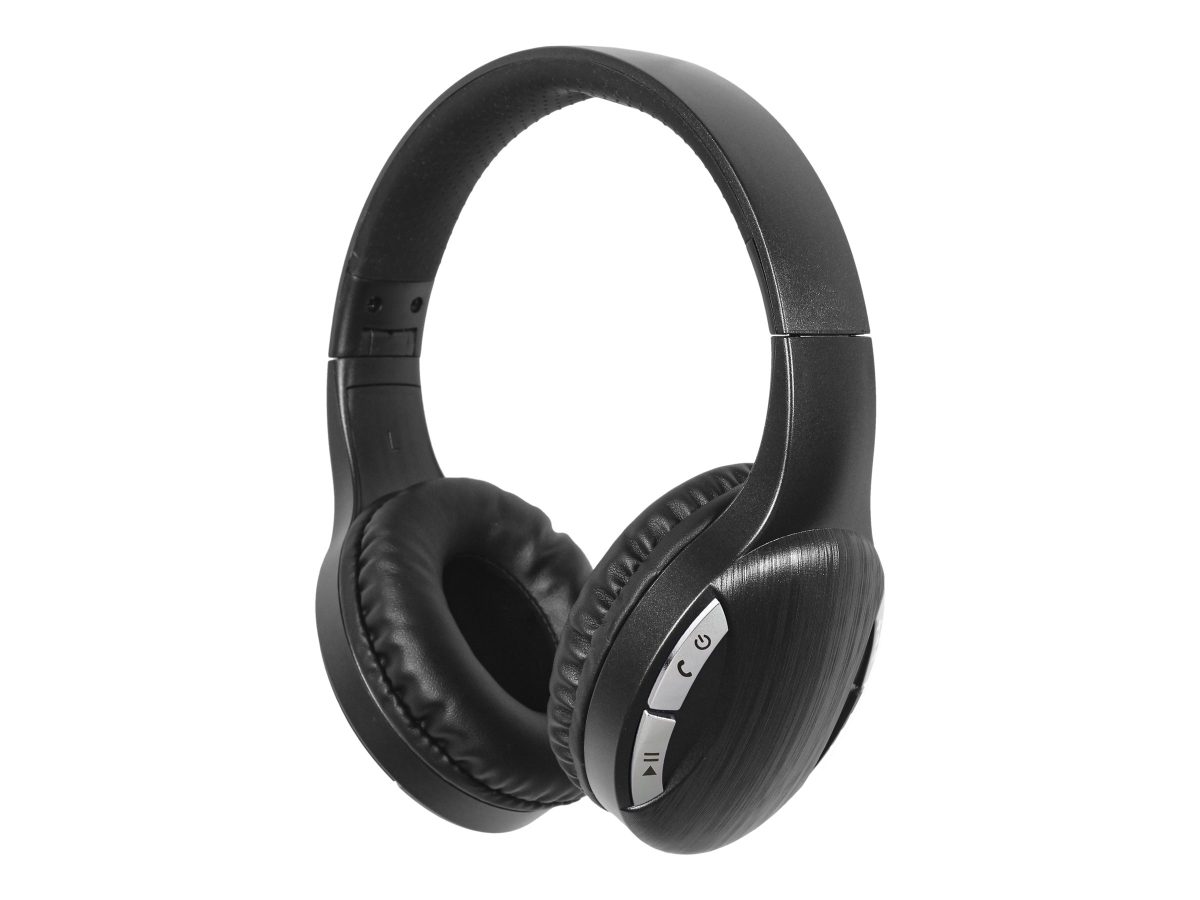 Stereo Headset, BTHS-01-BK, Built-in microphone, Bluetooth, Black