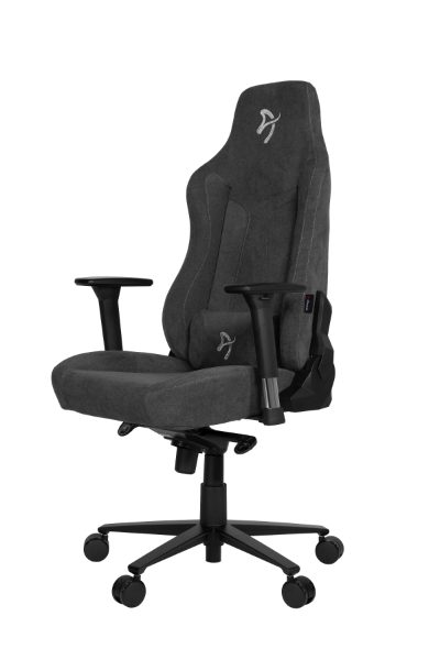 Arozzi Vernazza Soft Fabric, Gaming chair, Fabric Upholstery, Dark Grey