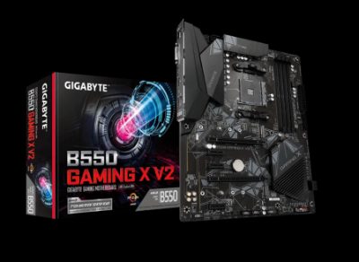 B550 GAMING X V2, Processor family AMD, Processor socket AM4, DDR4 DIMM, Memory slots 4, Chipset AMD B, ATX