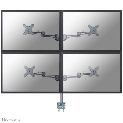 TV SET ACC DESK MOUNT SILVER/10-26" FPMA-D935D4 NEOMOUNTS