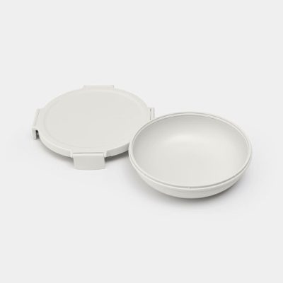 BRABANTIA Make & Take pusdienu bļoda, 1L, light grey