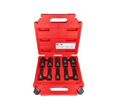 1/2" Impact socket set deep, 10 pcs, 4932480457