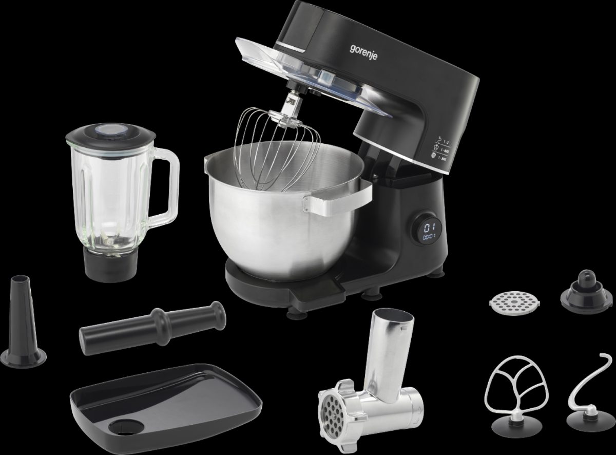 Kitchen Machine, MMC1000SCB, 1000 W, Number of speeds 12, Bowl capacity 6 L