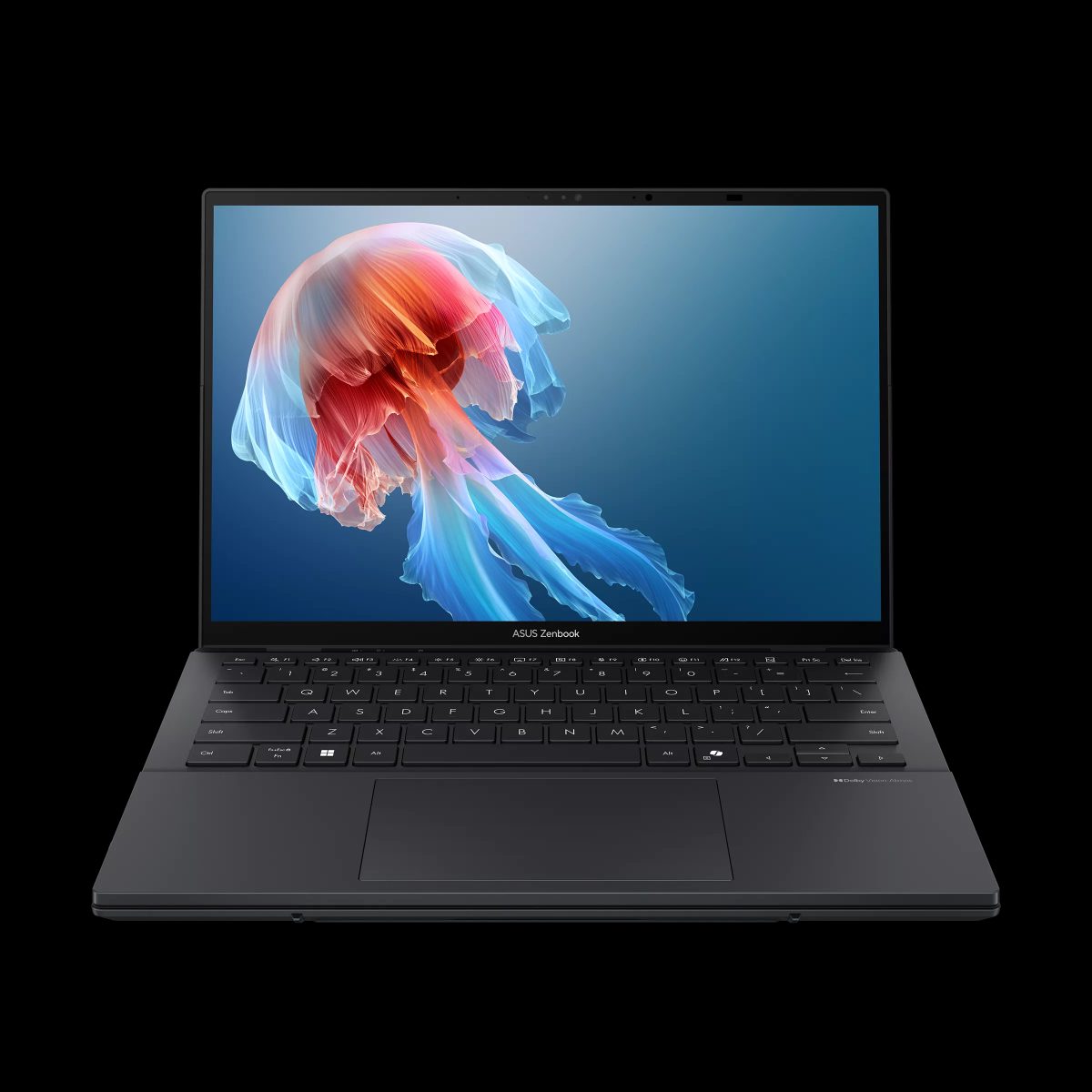 Asus Zenbook Duo UX8406CA-QL358X, Inkwell Gray, 14 ", OLED, Touchscreen, FHD, 1920 x 1200 pixels, 60 Hz, Glossy, Intel Core Ultra 7, 255H, 16 GB, LPDDR5X, Solid-state drive capacity 1000 GB, Intel Arc Graphics, Windows 11 Pro, 802.11be, Bluetooth version 5.4, Keyboard language US international, Keyboard backlit, Warranty 24 month(s), Battery warranty 12 month(s)