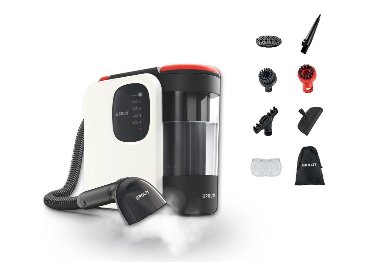 Polti Steam cleaner, StainOver SC30, Power 2000 W, Water tank capacity 1.6 L, White/Black