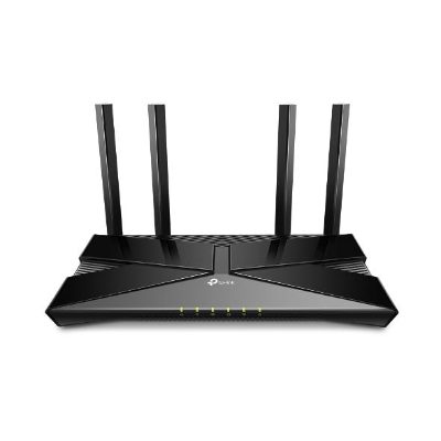TP-LINK Archer AX1500, AX1500 Wi-Fi 6 Router, 802.11n, 10/100/1000 Mbit/s, Ethernet LAN (RJ-45) ports 4, Mesh Support No, MU-MiMO Yes, No mobile broadband, Antenna type Fixed