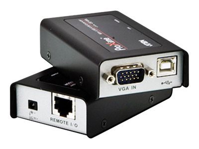 Aten USB VGA Cat 5 Mini KVM Extender (1280 x 1024@100m), Aten, Extender, USB VGA Cat 5 Mini KVM Extender