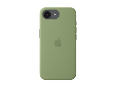 Apple iPhone 17e Silicone Case with MagSafe – Light Moss, Apple