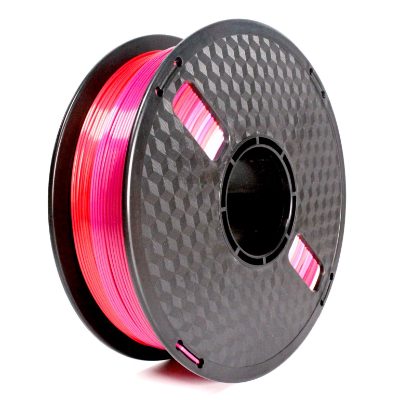 Flashforge Filament, PLA Silk Rainbow, 3DP-PLA-SK-01-RP, 1.75 mm diameter, 1kg/spool, Red/Purple