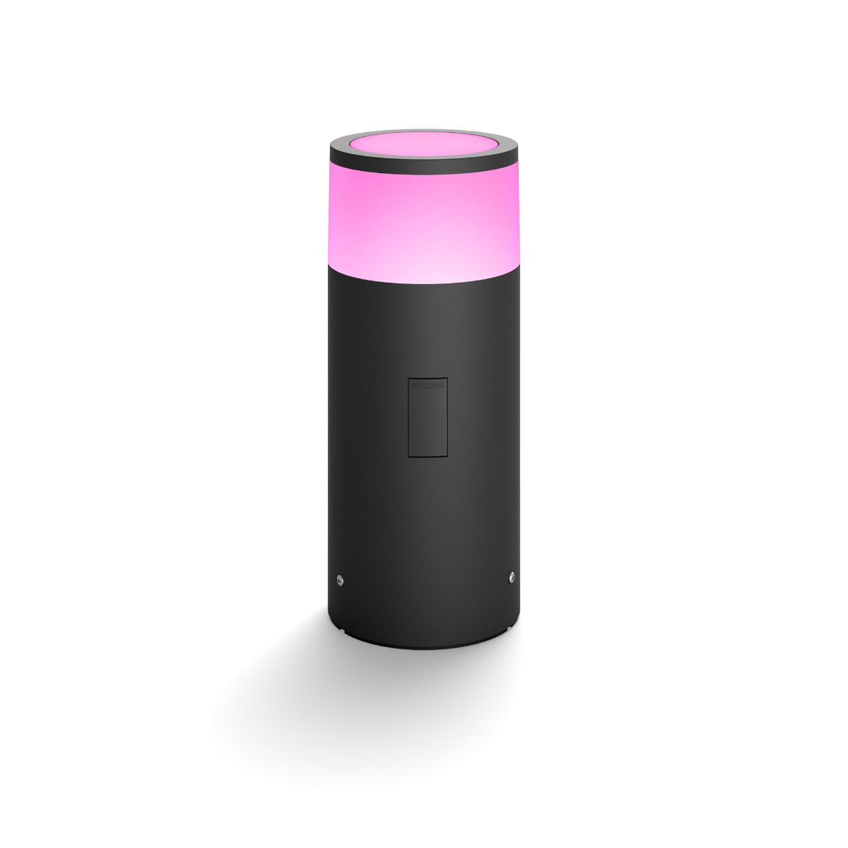 Philips Hue WCA Calla Outdoor Bollard, Black, 8 W, 2000-6500 Hue White Colour Ambiance