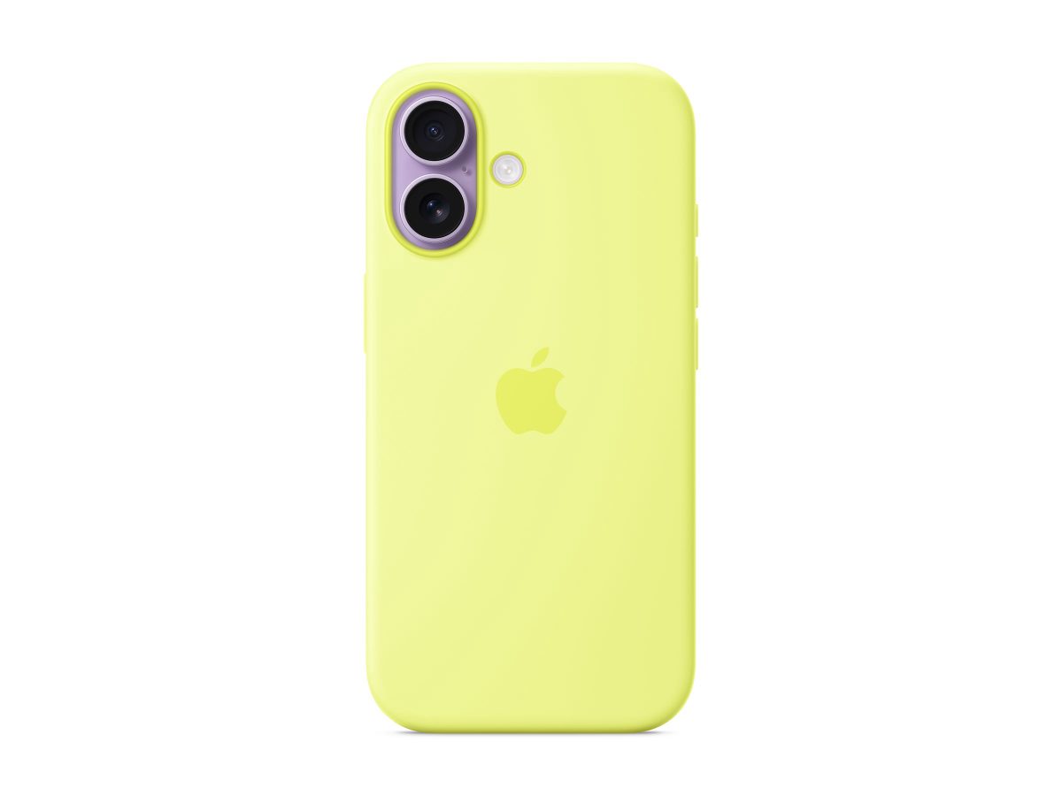 Apple iPhone 17 Silicone Case with MagSafe - Neon Yellow, Apple