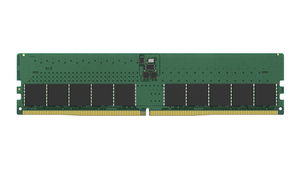 Server Memory Module, KINGSTON, DDR5, 48 GB, Unregistered (unbuffered), CL 46, 1.1 V, 288-pin DIMM, KSM56E46BD8KM-48HM