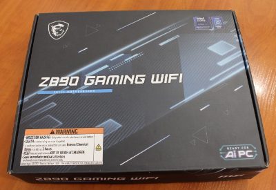 MSI Z890 GAMING WIFI, Processor family Intel, Processor socket LGA1851, DDR5, Supported hard disk drive interfaces M.2, SATA, Number of SATA connectors 4, USED, REFURBISHED, WITHOUT ACCESSORIES, ONLY ANTENNA AND BACK PANEL INCLUDED