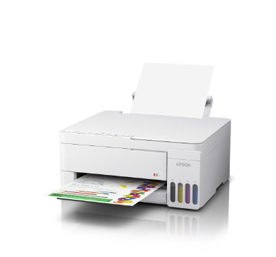 Epson EcoTank, L3356, Inkjet, Colour, Multifuction Printer, A4, Wi-Fi, White
