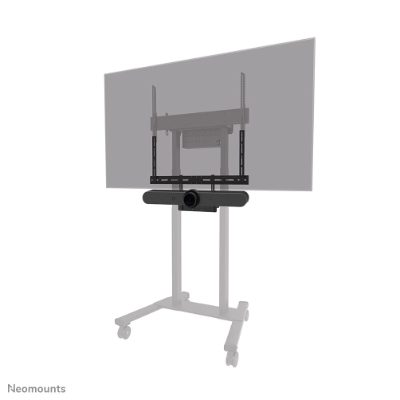Neomounts AV60-500BL Videobar and laptop shelf kit, Universal, 43-110 ", Maximum weight (capacity) 8 kg, Black