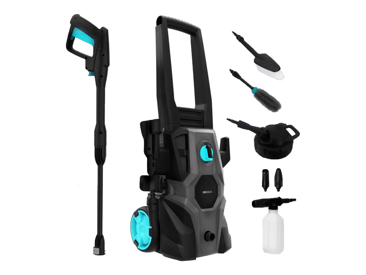 Cecotec Pressure washer, HydroBoost 1600 Car&Garden, Corded operating, Washing function, 1600 W, 220-240 V, Black/Grey
