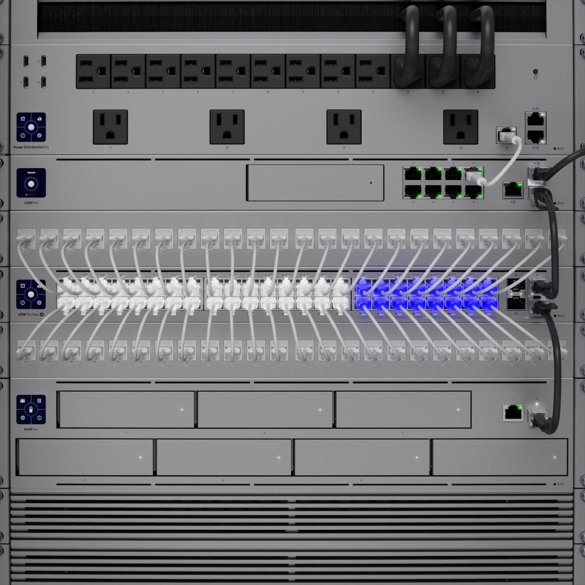 Switch, UBIQUITI, Pro Max 48 PoE, Type L3, 720 Watts, USW-PRO-MAX-48-POE