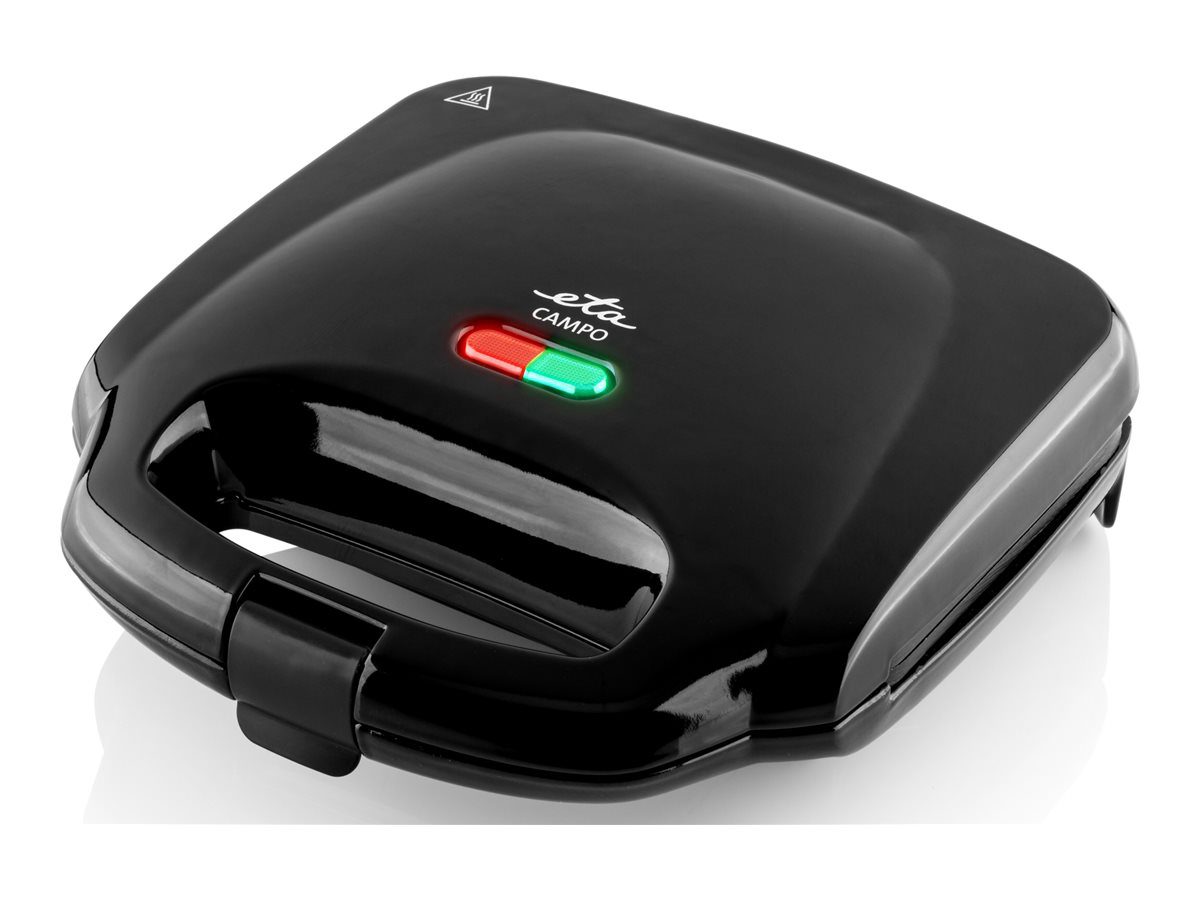 Sandwich maker, ETA415190010, 750 W, Number of plates 1, Number of pastry 2, Black