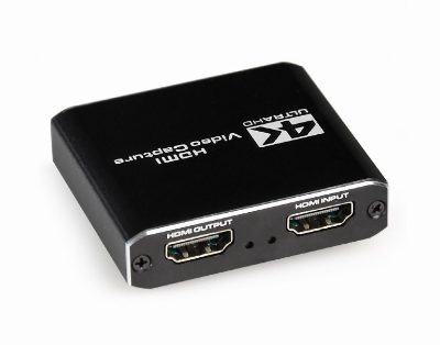 USB HDMI grabber, 4K, pass-through HDMI, UHG-4K2-01