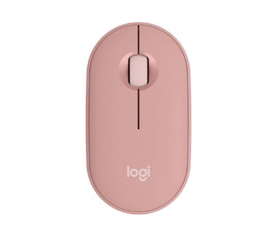 Logitech Mouse, Pebble 2 M350S, Wireless, Bluetooth, Tonal Rose