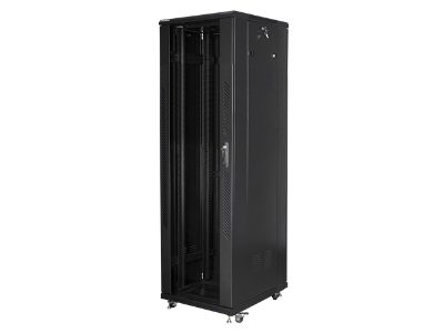 Rack cabinet 19" free-standing 42U/600x800 (flat pack), FF01-6842-12B, Black