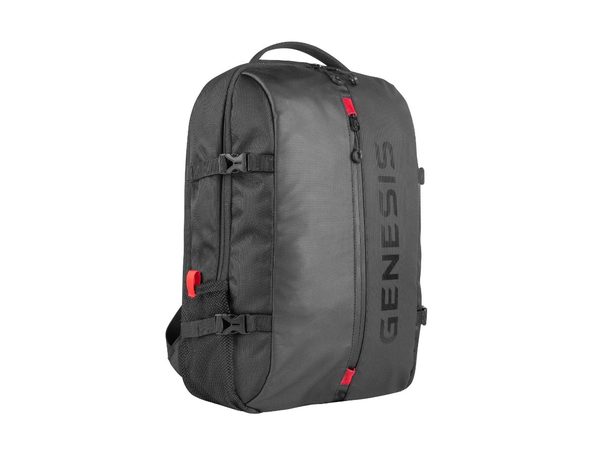 Laptop Backpack, Pallad 410, Backpack, Shoulder strap, Black