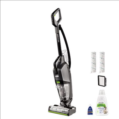 All-in One Multi-Surface Cleaner, Crosswave HydroSteam Pet Pro, Corded operating, Washing function, 1100 W, Grey, Warranty 24 month(s)