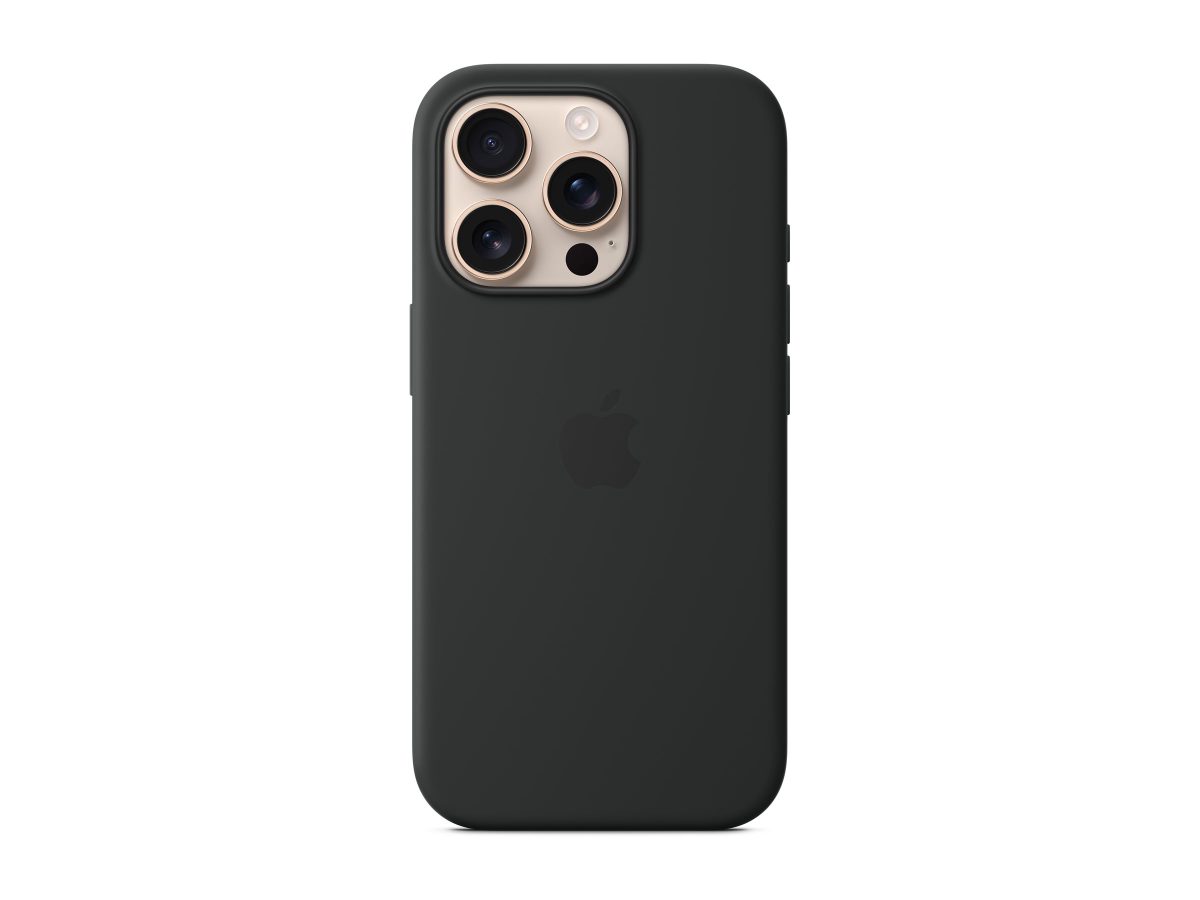 Apple Case with MagSafe, Apple, iPhone 16 Pro, Silicone, Black