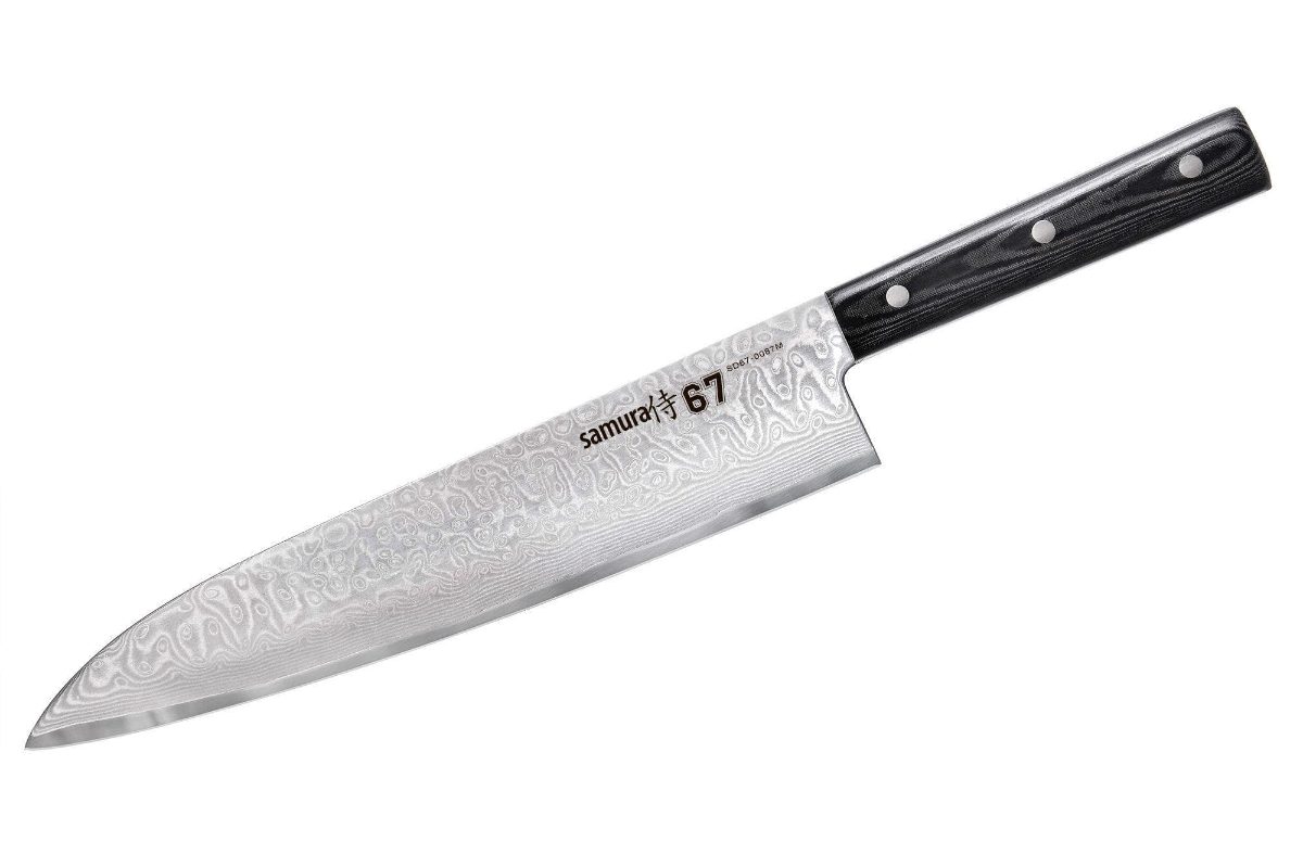 SAMURA Pavāra nazis, 240 mm, Damascus