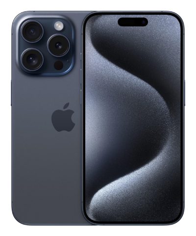 REFURB. PHONE IPHONE 15 PRO/128GB BLUE APPLE RENEWED
