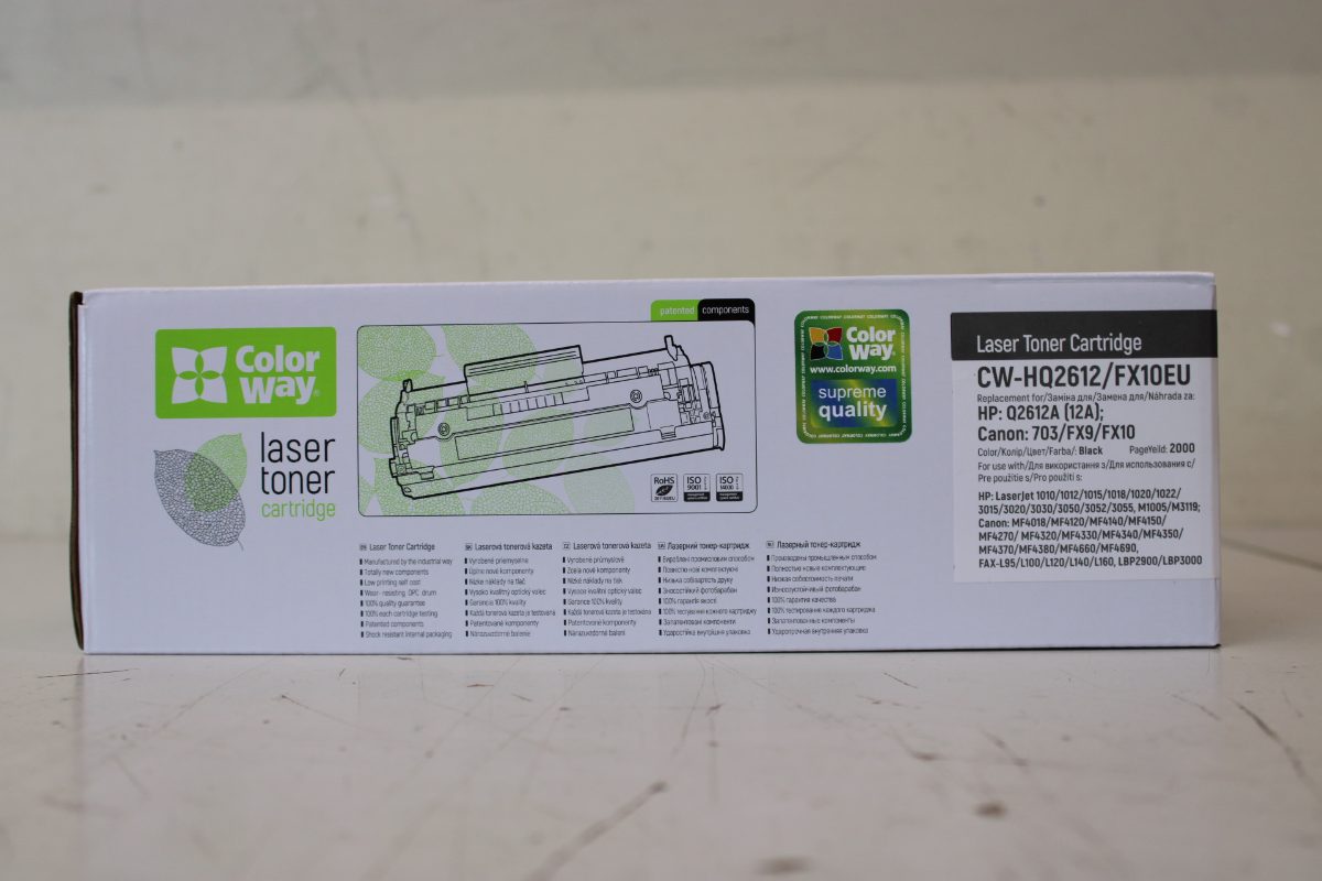 ColorWay Toner Cartridge, Black