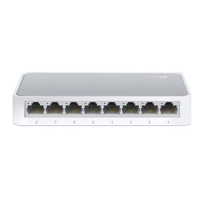 Switch, TL-SF1008D, Unmanaged, Desktop, 10/100 Mbps (RJ-45) ports quantity 8, Power supply type External, 36 month(s)