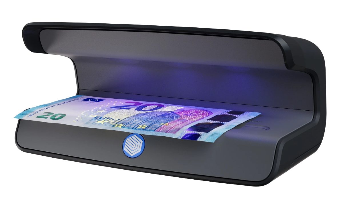 55 Money Checking Machine, Black, Suitable for Banknotes, Number of detection points 3
