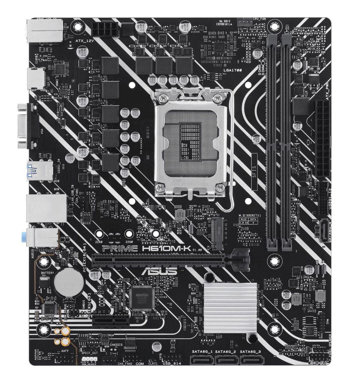 Asus Processor family Intel, Processor socket LGA1700, DDR5 DIMM, Supported hard disk drive interfaces SATA, M.2, Number of SATA connectors 4