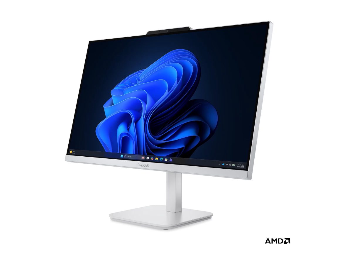 Lenovo A105 24 23.8 FHD AMD R3 30/8GB/256GB/AMD Radeon 610M/WIN11 Home/ENG kbd/Cloud Grey/2Y Warranty, Lenovo
