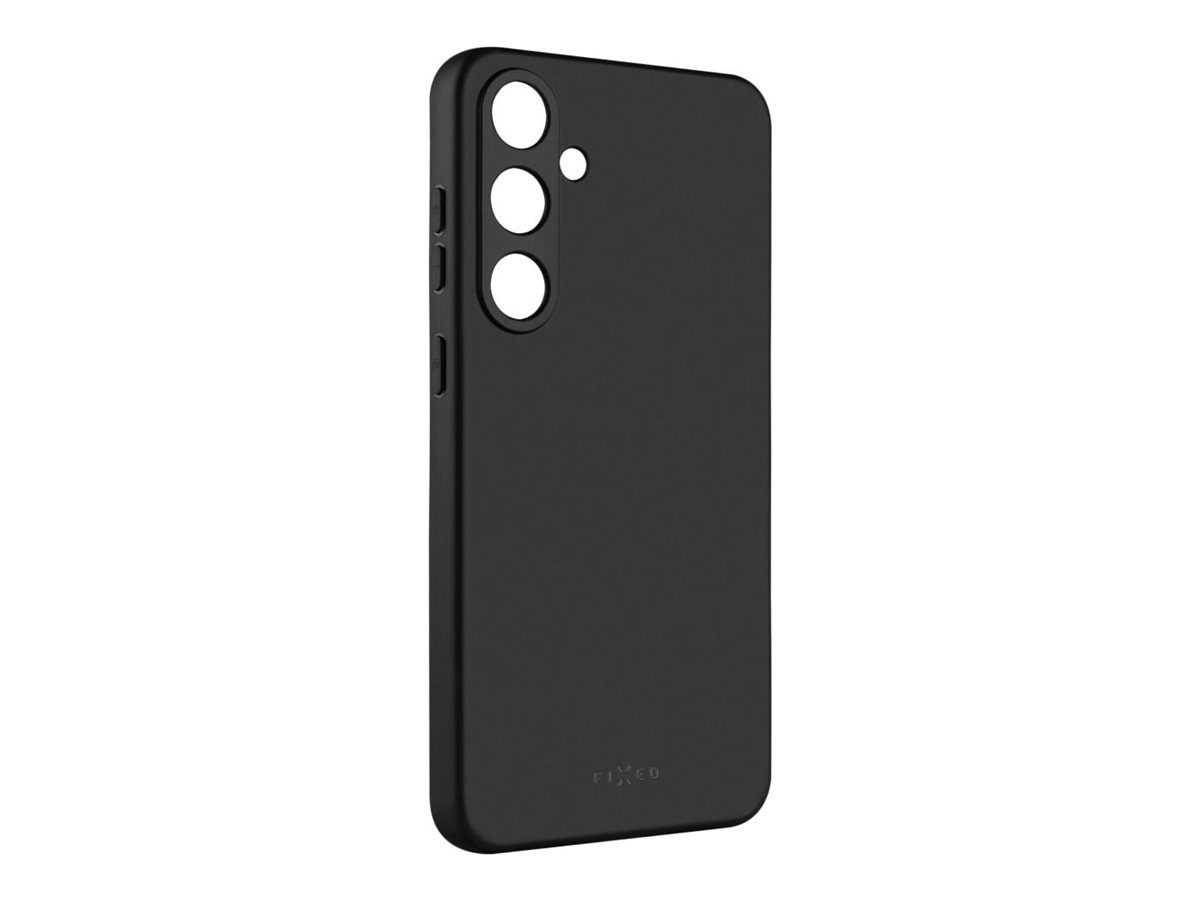 FIXST-1257-BK, Back cover, Samsung, Galaxy S24+, Rubberized, Black