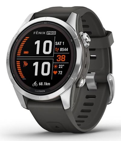 SMARTWATCH FENIX 7S PRO SOLAR/SS/GRAPH 010-02776-01 GARMIN