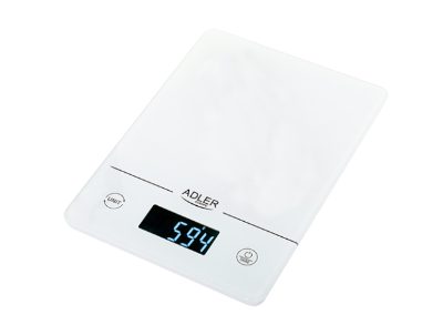 Kitchen scales, AD 3170, Maximum weight (capacity) 15 kg, Graduation 1 g, Display type LCD, White