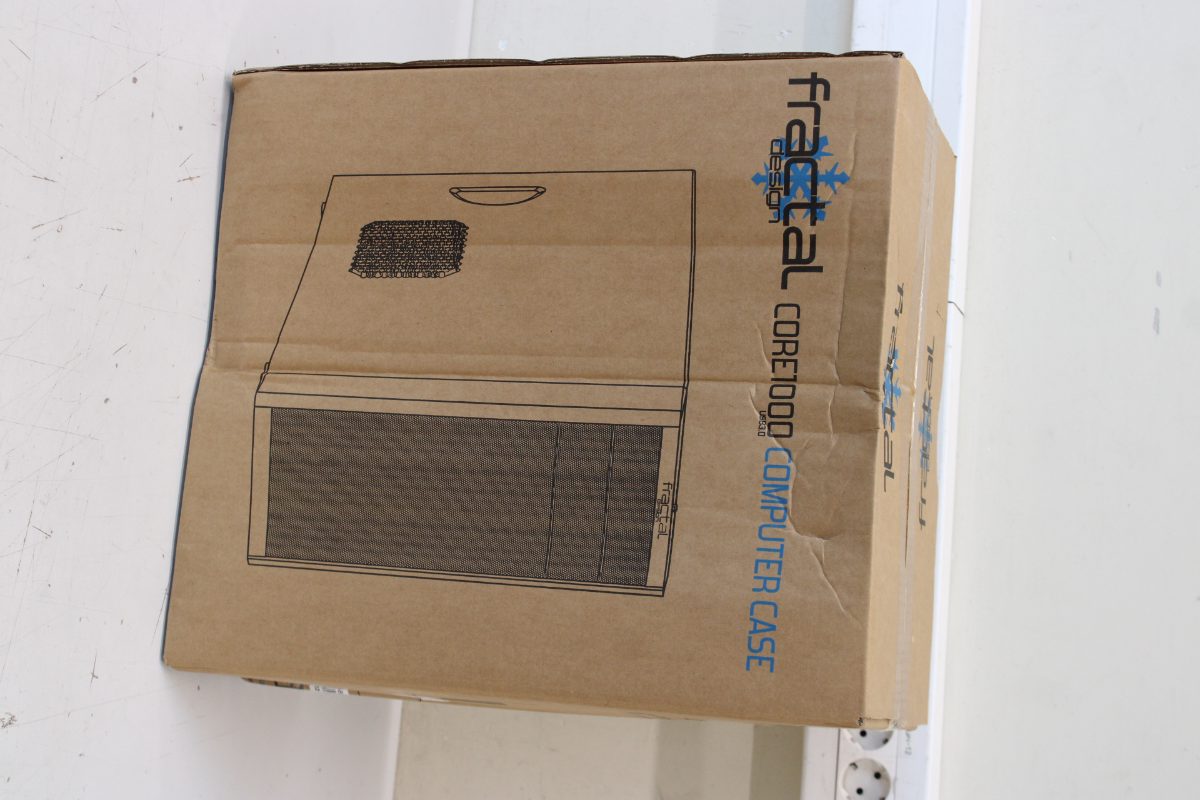 Fractal Design Core 1000 USB 3.0, Fractal Design, Core 1000 USB 3.0, Black, Micro ATX, DAMAGED PACKAGING, DENT ON THE SIDE