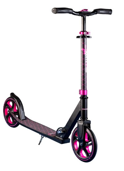 Muuwmi Aluminium Scooter PRO skrejritenis, 215 mm, pink