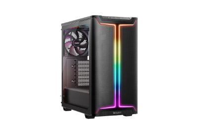 Case, BE QUIET, PURE BASE 501 DX, MidiTower, Case product features Transparent panel, Not included, ATX, MicroATX, MiniITX, Colour Black, BGW76