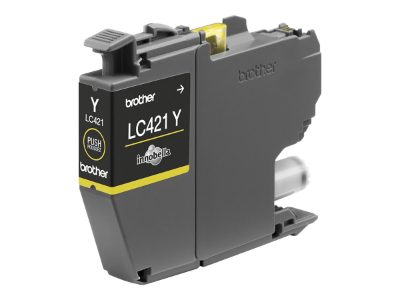 Brother LC421Y Ink Cartridge Yellow, Brother LC421Y, Ink cartridge, Yellow