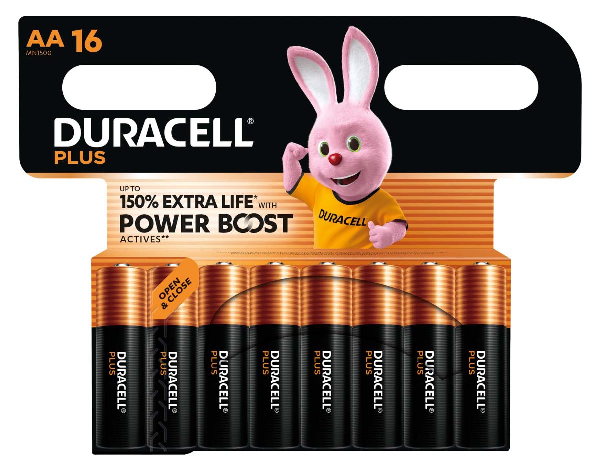 Duracell Plus Boost MN 1500 BL16, AA