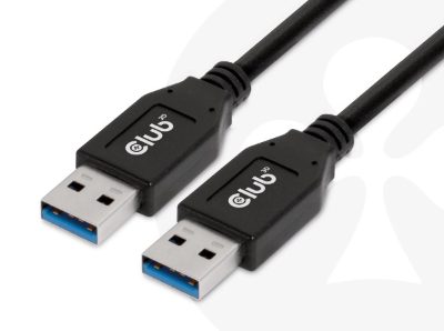 CABLE USB3.1 3A 0.5M/M/M CAC-1409 CLUB3D