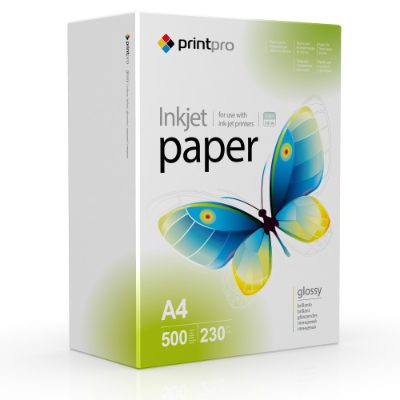 ColorWay PrintPro Photo Paper, 500 sheets, High Glossy, 230 g/m², A4