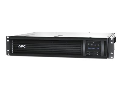 Schneider Electric APC Smart-UPS, Line Interactive, Rackmount 2U, 230V, 4x IEC C13 outlets, SmartSlot, AVR, LCD, SMT750RMI2U, 750 VA, 500 W